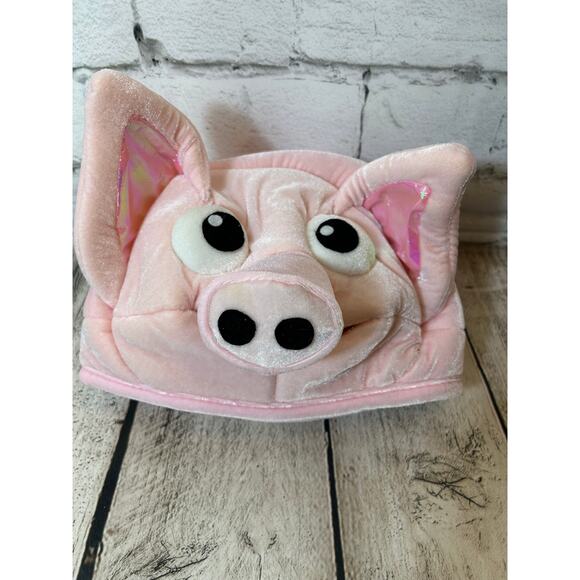 ELOPE Unisex Pink Pig Adjustable Size Hat - Picture 2 of 6